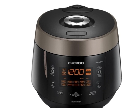 CUCKOO High Pressure Rice Cooker CRP-P0609S on kitchen counter